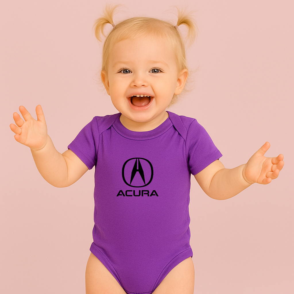Acura Car Baby Romper Onesie
